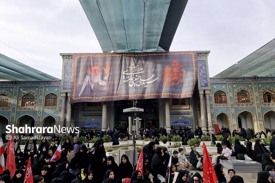مراسم یادبود خانواده امام شهید و رهبرانقلاب در حرم مطهر شاه عبدالعظیم حسنی (۷ خرداد ۱۴۰۵) + عکس و فیلم
