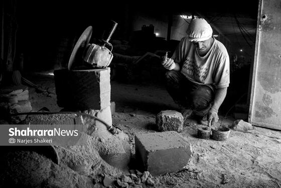 گزارش تصویری | پنجه‌های نرم، سنگ‌های سخت؛ میراث سنگی ماندگار