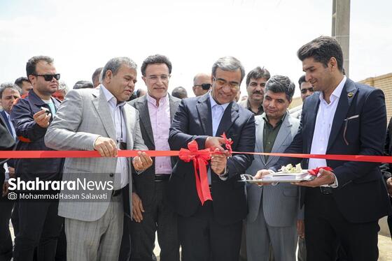گزارش تصویری | بهره‌برداری از دو نیروگاه خورشیدی ۷ مگاواتی در مشهد