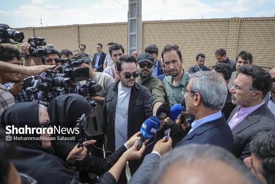 گزارش تصویری | بهره‌برداری از دو نیروگاه خورشیدی ۷ مگاواتی در مشهد