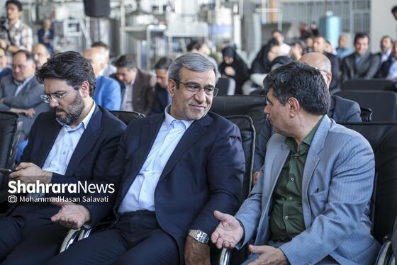 گزارش تصویری | بهره‌برداری از دو نیروگاه خورشیدی ۷ مگاواتی در مشهد