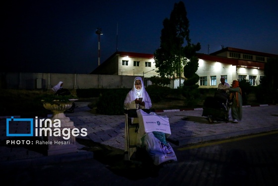 گزارش تصویری | آیین «قارشیلاماق حاجی‌لاردان»