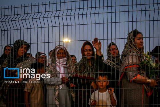 گزارش تصویری | آیین «قارشیلاماق حاجی‌لاردان»