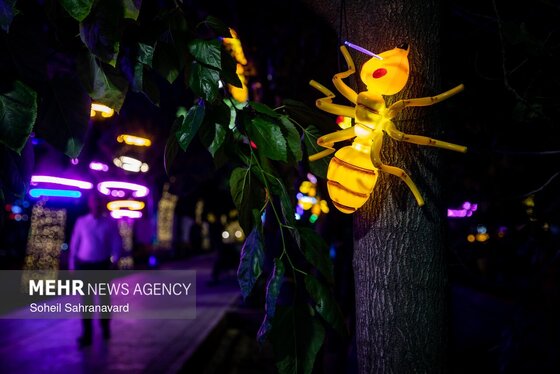 گزارش تصویری | جشن نور در تهران