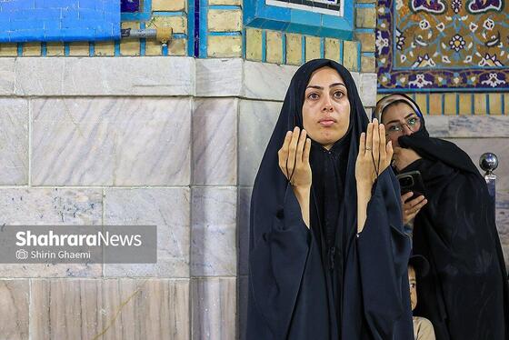 گزارش تصویری | حال و هوای حرم مطهر رضوی در شب عید سعید غدیر خم