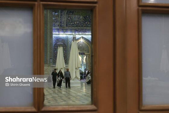 گزارش تصویری | حال و هوای حرم مطهر رضوی در شب عید سعید غدیر خم