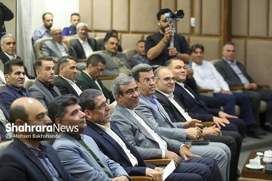 ضیافت و گردهمایی اعضای تیم ملی کوراش بزرگسالان  ایران در مشهد با حضور استاندار خراسان رضوی