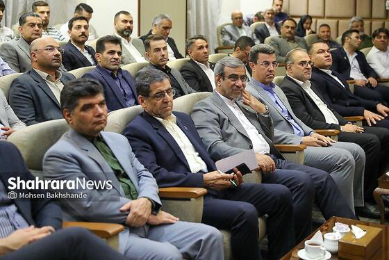 ضیافت و گردهمایی اعضای تیم ملی کوراش بزرگسالان  ایران در مشهد با حضور استاندار خراسان رضوی