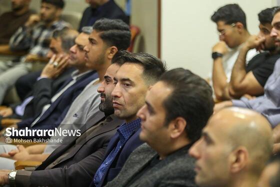 ضیافت و گردهمایی اعضای تیم ملی کوراش بزرگسالان  ایران در مشهد با حضور استاندار خراسان رضوی