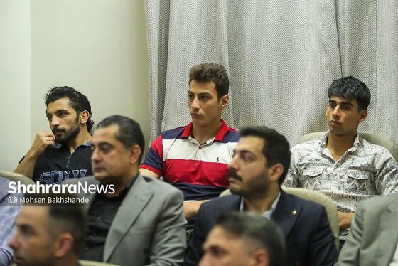 ضیافت و گردهمایی اعضای تیم ملی کوراش بزرگسالان  ایران در مشهد با حضور استاندار خراسان رضوی