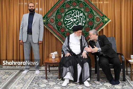 گزارش تصویری |  جشن عید غدیر در دفتر امام جمعه مشهد