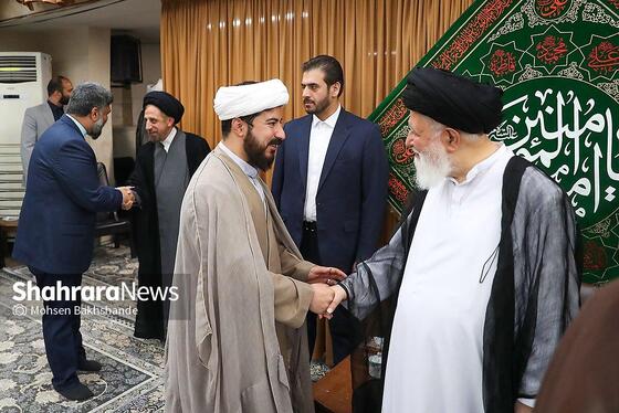 گزارش تصویری |  جشن عید غدیر در دفتر امام جمعه مشهد