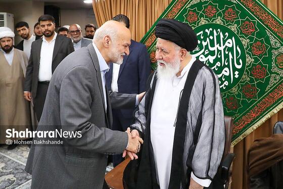 گزارش تصویری |  جشن عید غدیر در دفتر امام جمعه مشهد