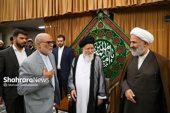 گزارش تصویری |  جشن عید غدیر در دفتر امام جمعه مشهد