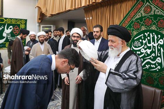 گزارش تصویری |  جشن عید غدیر در دفتر امام جمعه مشهد