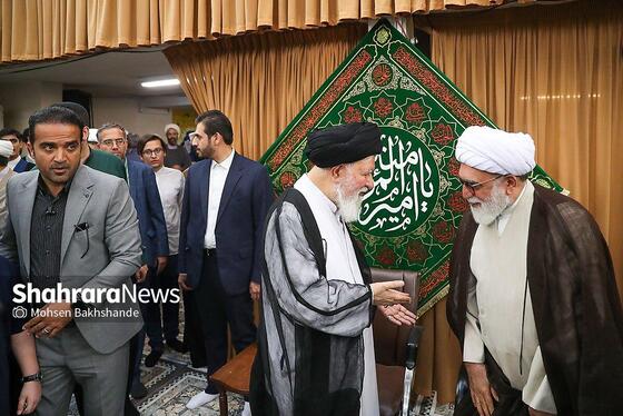 گزارش تصویری |  جشن عید غدیر در دفتر امام جمعه مشهد