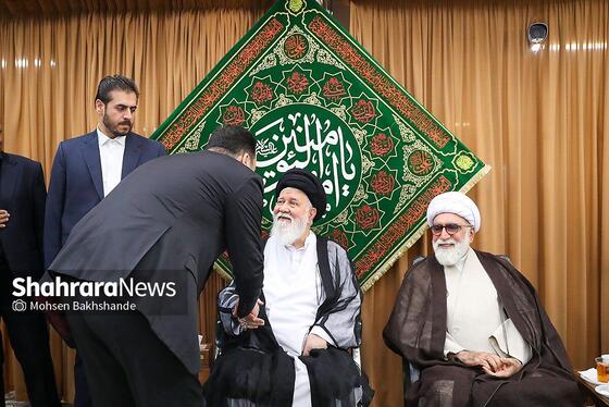 گزارش تصویری |  جشن عید غدیر در دفتر امام جمعه مشهد