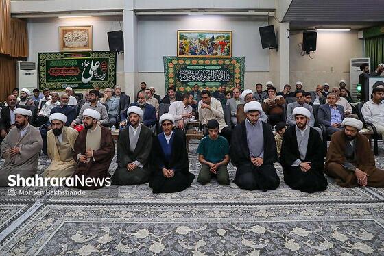 گزارش تصویری |  جشن عید غدیر در دفتر امام جمعه مشهد