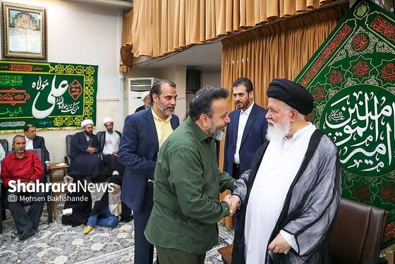 گزارش تصویری |  جشن عید غدیر در دفتر امام جمعه مشهد