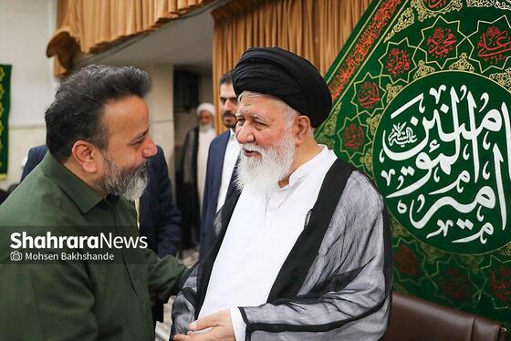 گزارش تصویری |  جشن عید غدیر در دفتر امام جمعه مشهد