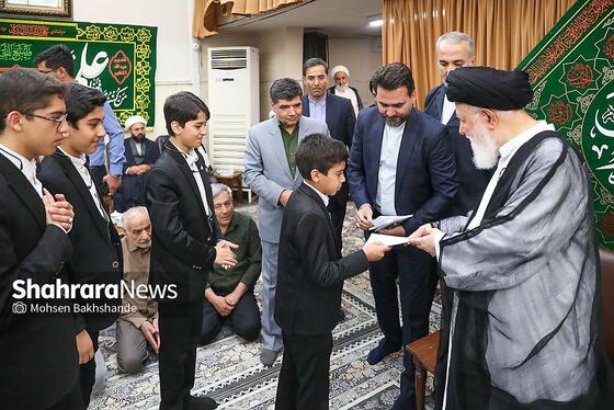 گزارش تصویری |  جشن عید غدیر در دفتر امام جمعه مشهد