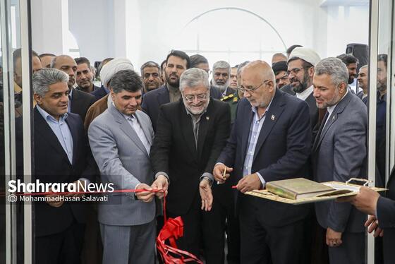 گزارش تصویری | بهره‌برداری از کلان‌پروژه عروجیان در آرامستان بهشت رضا (ع)
