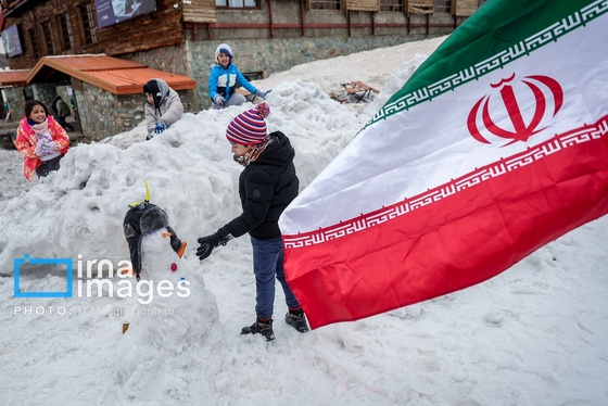 گزارش تصویری | جشنواره آدم برفی در پیست توچال