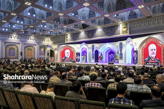 گزارش تصویری | بزرگداشت سپهبد شهید محمد پاکپور در حرم مطهر رضوی