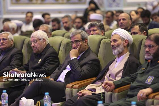گزارش تصویری | بزرگداشت سپهبد شهید محمد پاکپور در حرم مطهر رضوی