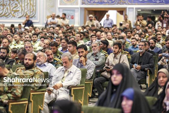 گزارش تصویری | بزرگداشت سپهبد شهید محمد پاکپور در حرم مطهر رضوی