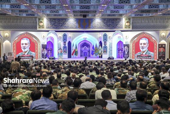 گزارش تصویری | بزرگداشت سپهبد شهید محمد پاکپور در حرم مطهر رضوی