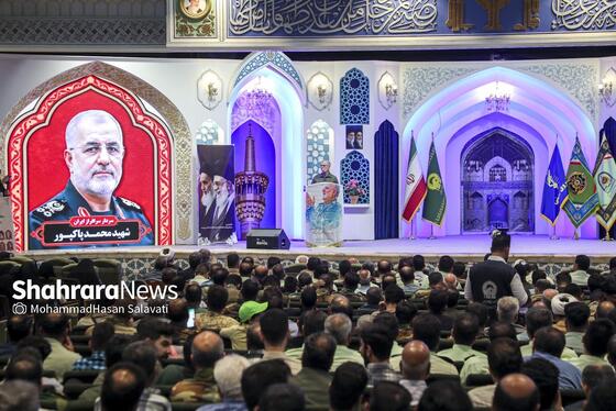 گزارش تصویری | بزرگداشت سپهبد شهید محمد پاکپور در حرم مطهر رضوی