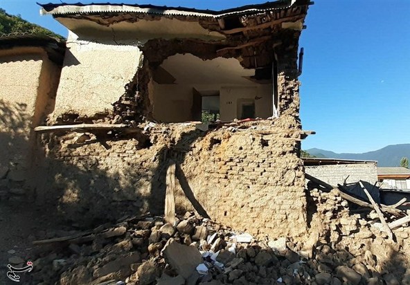 زلزله رامیان تصاویر