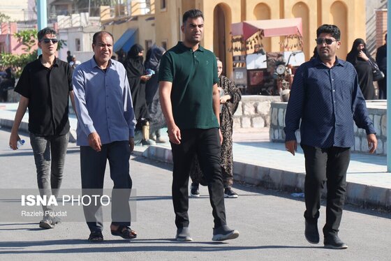 گزارش تصویری | تشییع پیکر شهید «قدرت زرنگاری» - جزیره هرمز
