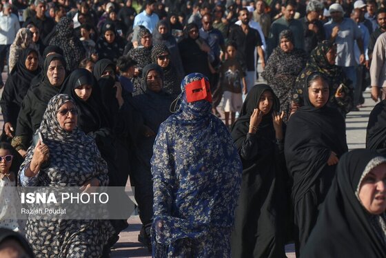گزارش تصویری | تشییع پیکر شهید «قدرت زرنگاری» - جزیره هرمز