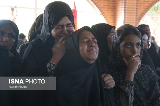 گزارش تصویری | تشییع پیکر شهید «قدرت زرنگاری» - جزیره هرمز