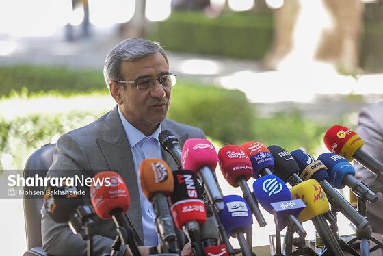گزارش تصویری | نشست خبری استاندار خراسان رضوی در آرامگاه فردوسی