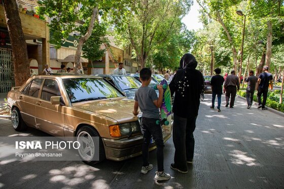 گزارش تصویری | گردهمایی خودروهای کلاسیک، آفرود و کمپر - اصفهان