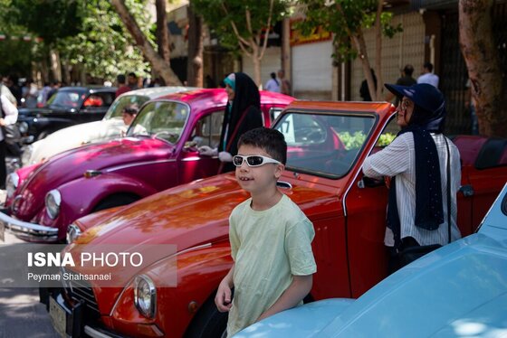گزارش تصویری | گردهمایی خودروهای کلاسیک، آفرود و کمپر - اصفهان