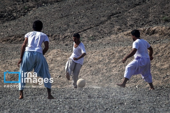 گزارش تصویری | یک توپ، هزار رویا