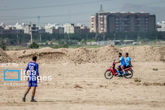 گزارش تصویری | یک توپ، هزار رویا