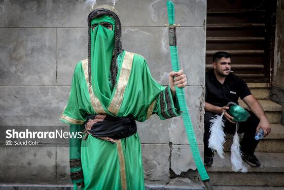گزارش تصویری | کاروان اعلام عزای ماه محرم در مشهد