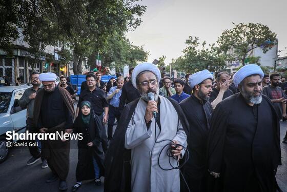 گزارش تصویری | کاروان اعلام عزای ماه محرم در مشهد