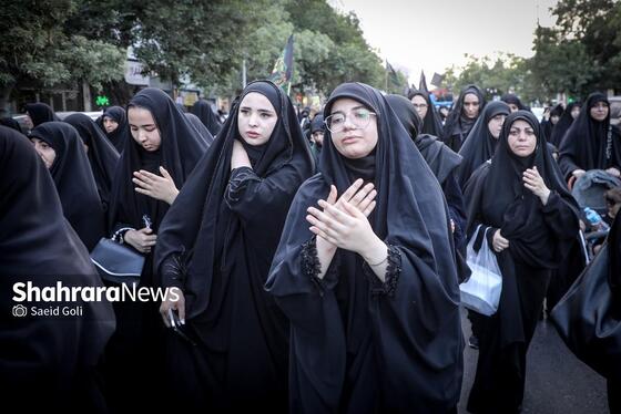 گزارش تصویری | کاروان اعلام عزای ماه محرم در مشهد