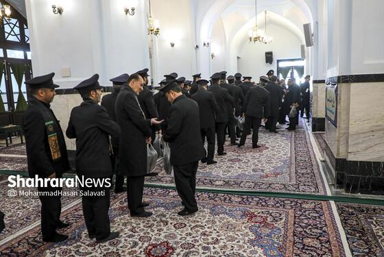 گزارش تصویری | آیین سنتی «صلا» همزمان با اولین روز ماه محرم در حرم مطهر رضوی