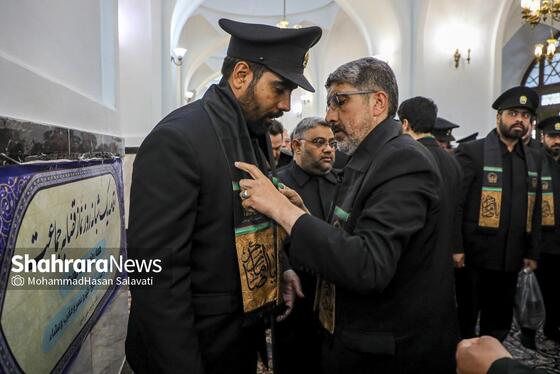 گزارش تصویری | آیین سنتی «صلا» همزمان با اولین روز ماه محرم در حرم مطهر رضوی