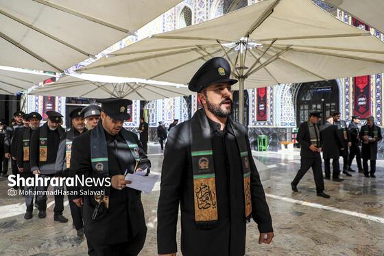 گزارش تصویری | آیین سنتی «صلا» همزمان با اولین روز ماه محرم در حرم مطهر رضوی