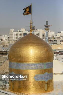 گزارش تصویری | آیین سنتی «صلا» همزمان با اولین روز ماه محرم در حرم مطهر رضوی