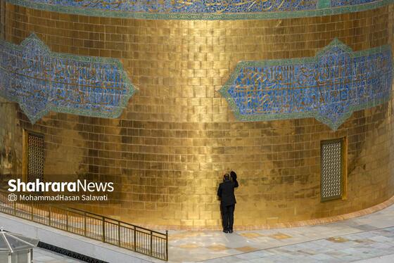 گزارش تصویری | آیین سنتی «صلا» همزمان با اولین روز ماه محرم در حرم مطهر رضوی