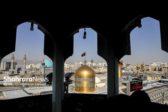 گزارش تصویری | آیین سنتی «صلا» همزمان با اولین روز ماه محرم در حرم مطهر رضوی